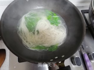 阳春面的做法步骤：6