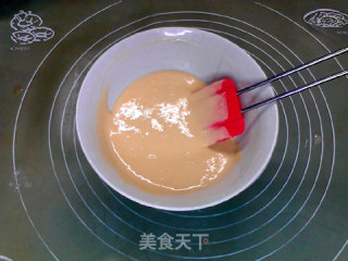 自发粉版无油香橙华夫饼的做法步骤：5