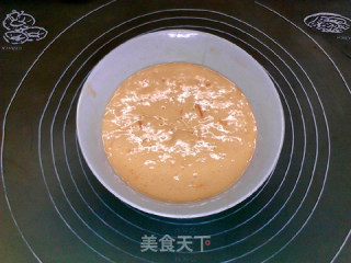自发粉版无油香橙华夫饼的做法步骤：8