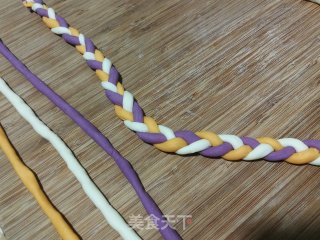 南瓜紫薯棒棒糖馒头的做法步骤：6