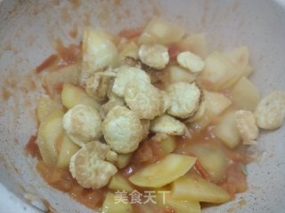 家常菜土豆烧日本豆腐的做法步骤：8