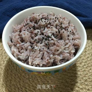 紫米大米饭的做法步骤：7