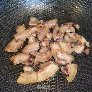 五花肉炒凉薯的做法步骤：5