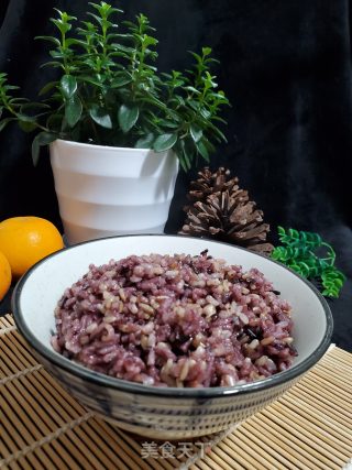 三色糙米饭的做法步骤：9