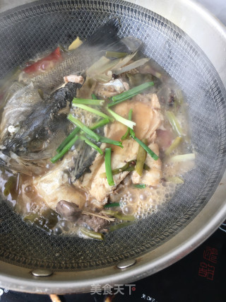 泡菜炖鲈鱼的做法步骤：18