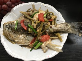 泡菜炖鲈鱼的做法步骤：19