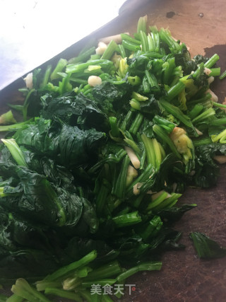 菠菜炖肉丸的做法步骤：7