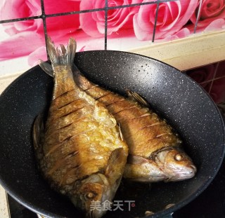 紫薯粉武昌魚的做法步骤：4