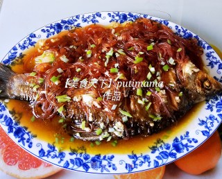 紫薯粉武昌魚的做法步骤：11