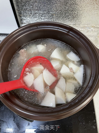羊排炖白萝卜的做法步骤：7