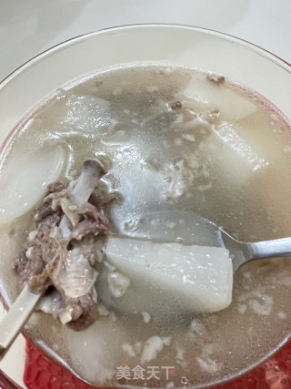 羊排炖白萝卜的做法步骤：9