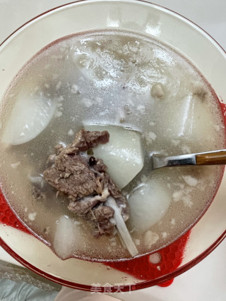 羊排炖白萝卜的做法步骤：10