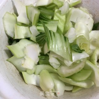 时蔬煮年糕的做法步骤：3