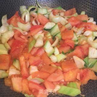 时蔬煮年糕的做法步骤：6
