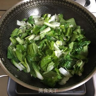 清炒白菜的做法步骤：3