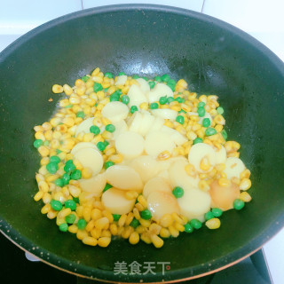 玉子豆腐炒蛋的做法步骤：4