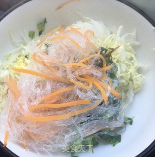 鸽胸肉拌白菜的做法步骤：10