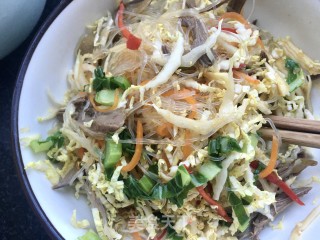 鸽胸肉拌白菜的做法步骤：18