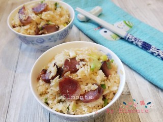 腊味饭的做法步骤：9