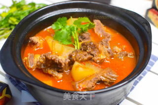 冬天必备西红柿炖牛肉的做法步骤：10