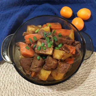 土豆胡萝卜炖牛肉的做法步骤：14
