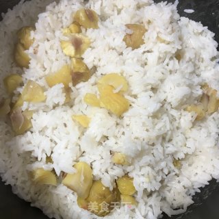 板栗焖饭的做法步骤：6