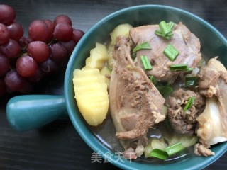 土豆炖大鹅的做法步骤：26