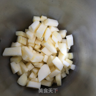 苹果红糖米糊的做法步骤：4