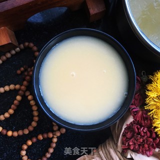 苹果红糖米糊的做法步骤：10