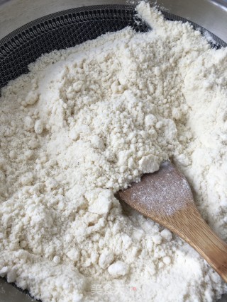 香甜炒面粉的做法步骤：6