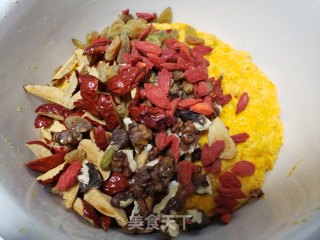 南瓜发糕的做法步骤：6
