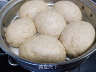 牛奶全麦馒头的做法步骤：12
