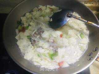 羊肉萝卜揪面片的做法步骤：7