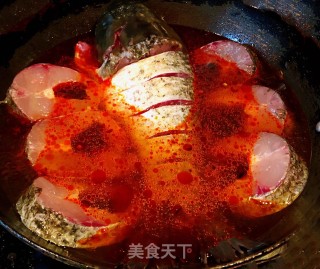 红烧草鱼的做法步骤：8
