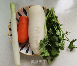 炸萝卜丸子的做法步骤：1