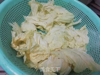 白菜炖油豆腐的做法步骤：4