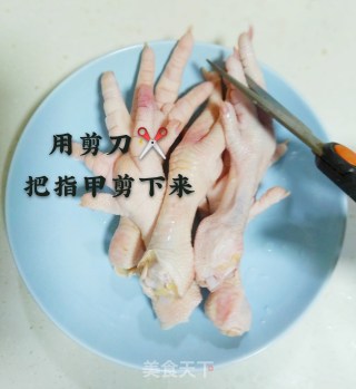 柠香凤爪的做法步骤：2