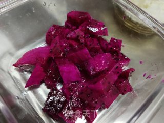 火龙果饭团的做法步骤：2