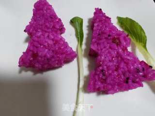 火龙果饭团的做法步骤：8