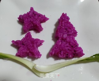 火龙果饭团的做法步骤：10