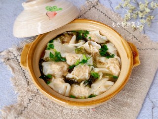 汤鲜肉嫩的香菇鸡肉馄饨的做法步骤：20