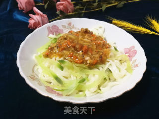 蟹黄捞面的做法步骤：8