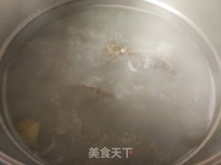 胡萝卜山药羊脊骨汤的做法步骤：8