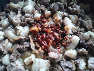 羊肉炖萝卜的做法步骤：5