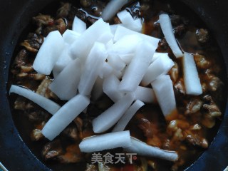 羊肉炖萝卜的做法步骤：10