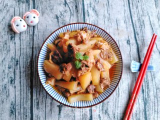 羊肉炖萝卜的做法步骤：12