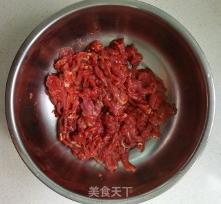 孜然洋葱炒牛肉的做法步骤：8