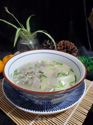 瘦肉年糕汤的做法步骤：8