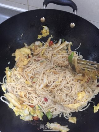 江西炒粉的做法步骤：6