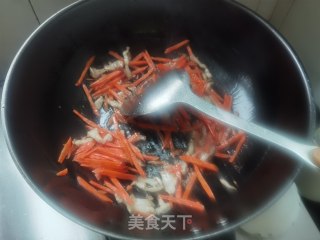 炒三丝的做法步骤：6